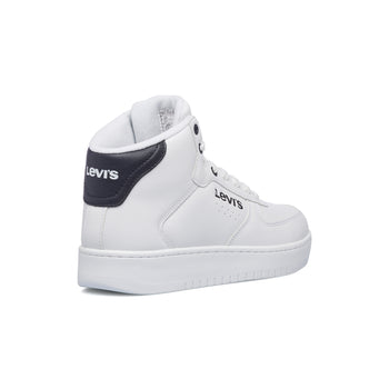 Sneakers bianche con logo a contrasto Levi's New Union, Brand, SKU k263000017, Immagine 0